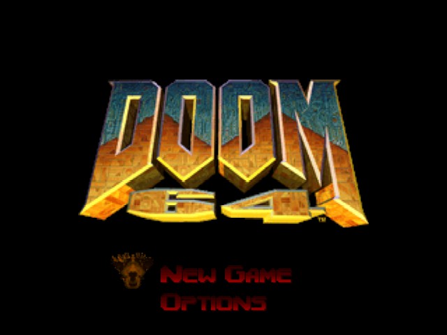 Doom 64 (pal version) Title Screen